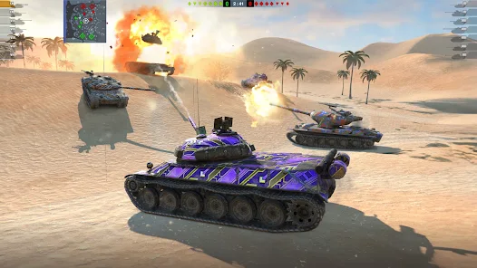 Tải Hack World of Tanks Blitz (Vô Hạn Tiền, Full Tank) v11.20.0.683 3 Garage là nơi chuẩn bị cho những trận khó hơn