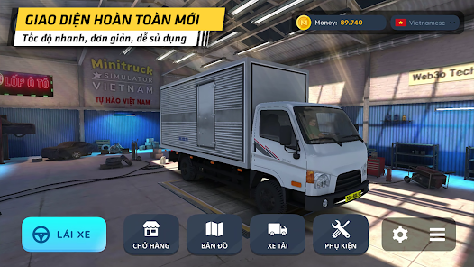 Tải Minitruck Simulator Vietnam MOD APK (Vô Hạn Tiền, Mua Sắm) v5.5.2 1 Minitruck Simulator Vietnam đưa người chơi vào vai gì