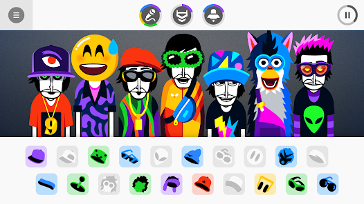 Tải Incredibox APK v1.0.0 Miễn Phí Cho Android 2 Mỗi biểu tượng thêm một lớp âm thanh
