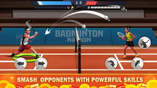 Tải Hack Badminton League MOD APK (Vô Hạn Tiền, Mua Sắm) v5.82.5089.0 3 Tạo nhân vật và thay đổi ngoại hình theo sở thích