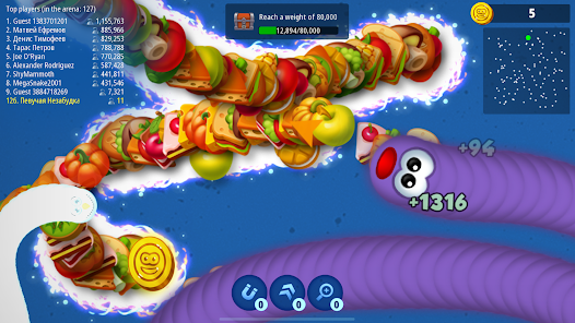 Tải Worms Zone.io MOD APK (Vô Hạn Tiền, Full Skin, No Ads) v6.28.0 1 Worms Zone.io là game gì